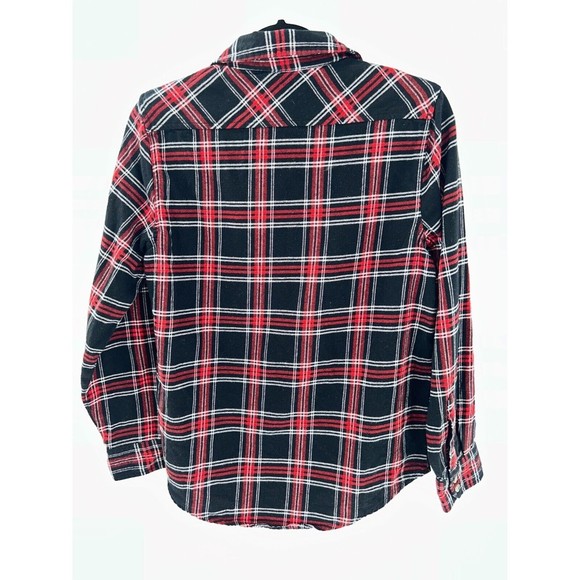 Women's Canada Weather Gear Two Pocket Plaid Button Up Shirt Size L - Picture 7 of 7